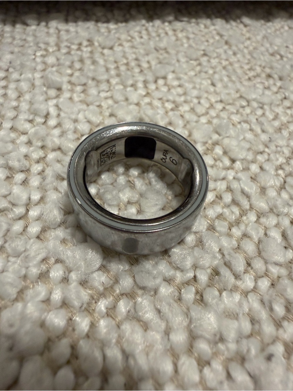 Oura ring gen 4 Silver - Size 6